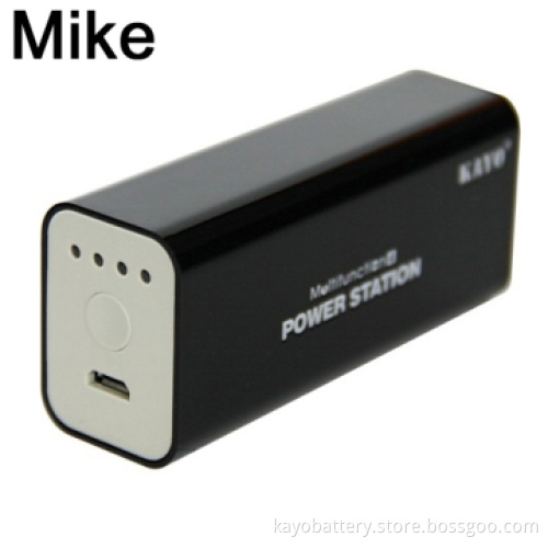 Emergency USB Mobilephone Charger with 2600mAh